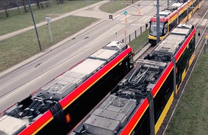 Warszawa: W dwa dni dwa połamane pantografy Hyundaiów na odcinku bez sieci
