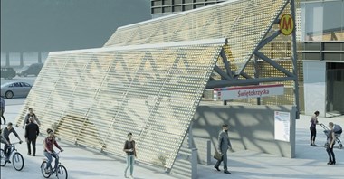 Metro: Na stacji Świętokrzyska pojawi się nowe zadaszenie