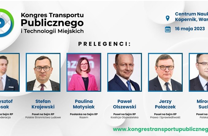 KTP. Jak partie chcą zmieniać transport? Pierwsza debata wyborcza już w maju!