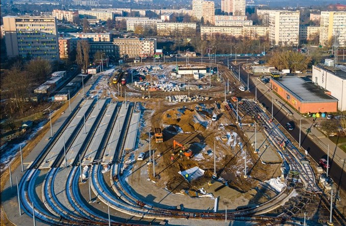 Szczecin: Powstaje ogromna pętla Pomorzany ze 100-metrowymi peronami