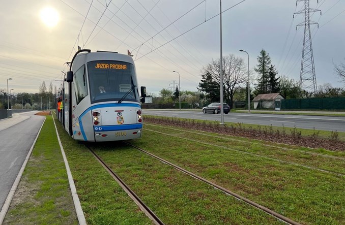 Wrocław. Testy nowej trasy tramwajowej przez Popowice