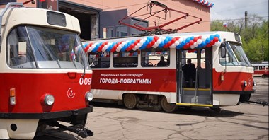 W okupowanym Mariupolu ruszyły tramwaje