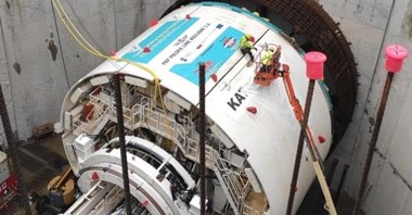Łódzki tunel średnicowy: W przyszłym tygodniu znów ruszy mała tarcza