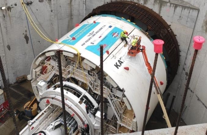 Łódzki tunel średnicowy: W przyszłym tygodniu znów ruszy mała tarcza