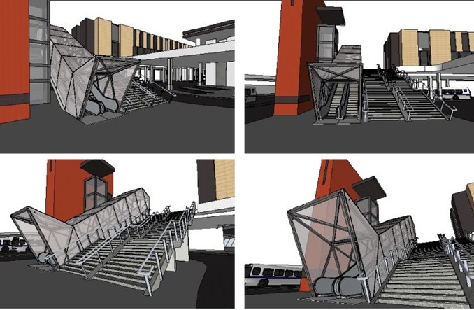 Kraków wreszcie wymieni i zadaszy schody ruchome przy dworcu