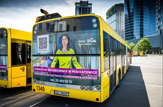 PKM Katowice szuka kierowczyń i rusza z nową kampanią promocyjną