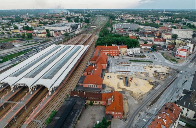 Gliwice finiszują inwestycje związaną z budową centrum przesiadkowego