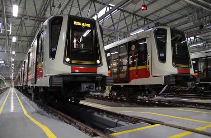 Firma Siemens Mobility zakończyła naprawę główną wózków Inspiro dla Metra Warszawskiego