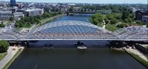 Kraków: Zakończono budowę kładki Grzegórzki – Zabłocie przy moście kolejowym. Niebawem otwarcie