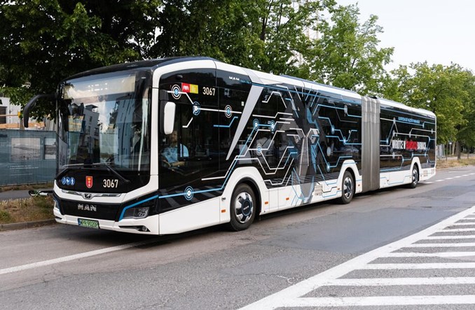 Gdańsk testuje przegubowego MAN-a