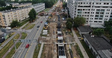 Warszawa: Tramwaj do Wilanowa. Zmiany przy al. Wilanowskiej i Czerniakowskiej