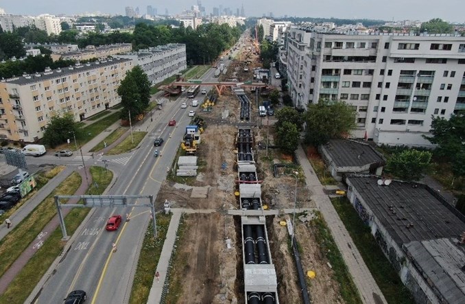 Warszawa: Tramwaj do Wilanowa. Zmiany przy al. Wilanowskiej i Czerniakowskiej