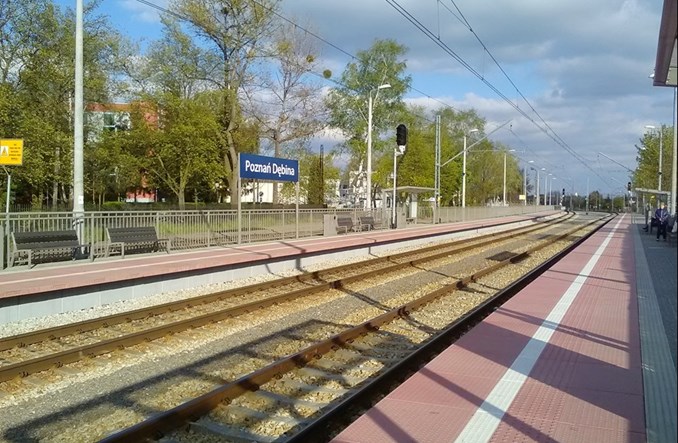 Poznań: Zmodernizowany przystanek kolejowy Dębina będzie przeniesiony?