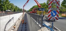 Warszawa. Tramwajarze na rondzie Tybetu. Spore utrudnienia