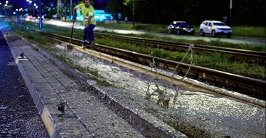 Łódzki tunel średnicowy: Wyciek z tarczy zatrzymał tramwaje [aktualizacja]