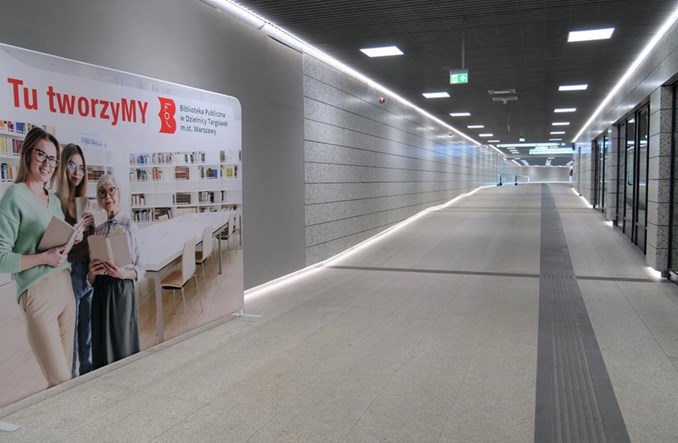 W warszawskim metrze pojawi się biblioteka publiczna