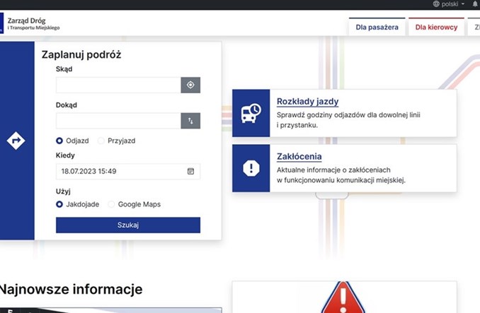 ZDiTM Szczecin z nową stroną internetową