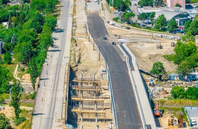 Łódź: Wiadukt Przybyszewskiego – pierwsza nitka za niecały miesiąc