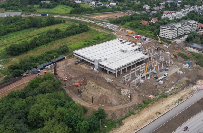 Kraków: Tramwaj do Górki Narodowej z lotu ptaka. Wkrótce otwarcie