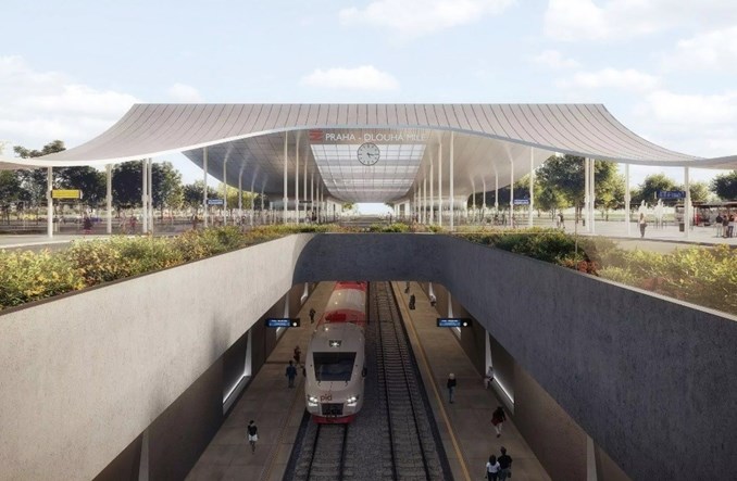 Praga wydłuży budowaną linię tramwajową do przyszłej stacji kolejowej