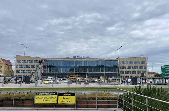 Dworzec w Kielcach zostanie otwarty do końca roku