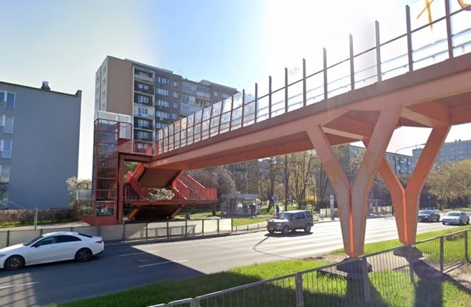 Warszawa: Tramwaj do Wilanowa. Znikają kładki dla pieszych