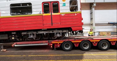 Metro zostawi jeden skład rosyjski na części