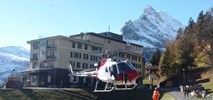 Szwajcaria. Lot helikopterem w cenie biletu za pociąg 