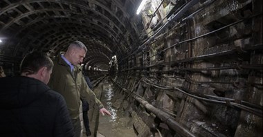 Kijów zamyka część linii metra z uwagi na awaryjny stan tunelu