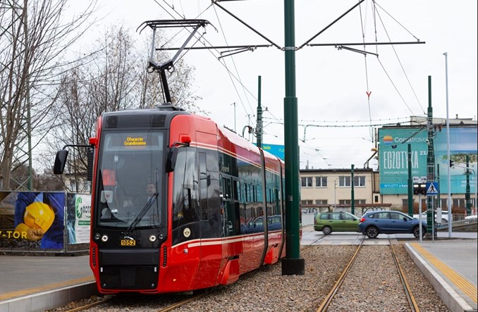 Katowice otwierają nowy odcinek torów na Grundmanna