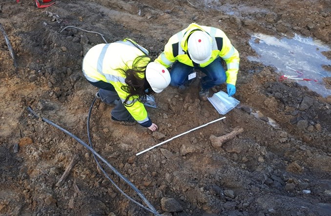 Kolejne wykopaliska na budowie metra: Kości sprzed kilkuset