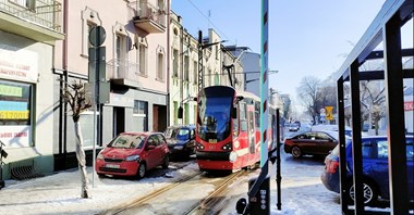 Sosnowiec: Tramwaj na szlaban