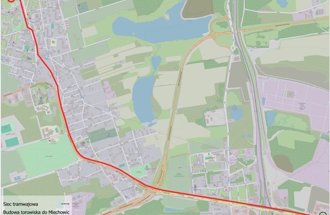 Bytom: Wraca pomysł na tramwaj do Miechowic. Na razie analizy