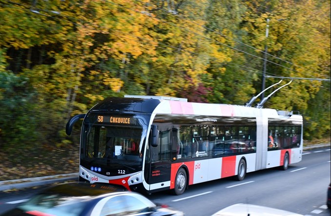 Praga: Na pierwszej linii trolejbusowej ruszają przewozy w pełnym wymiarze