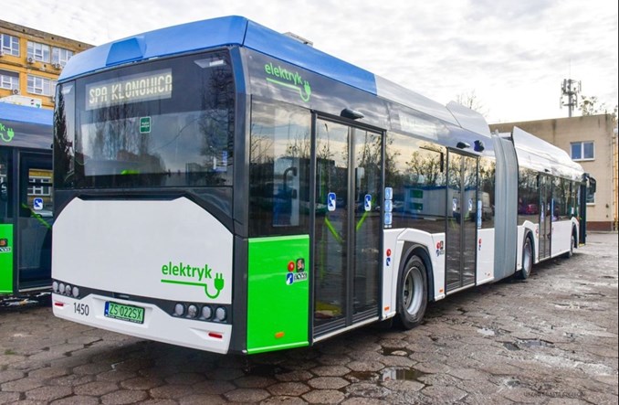 SPA Klonowica blisko nowych elektrobusów