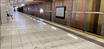 Metro: Ruszyły naprawy popękanej posadzki na Płockiej oraz innych usterek