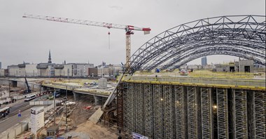 Rail Baltica: Wiecha na budowie stacji Ryga Centralna