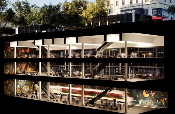 Łódzki tunel średnicowy: Zmiany na budowie przystanku Śródmieście. Tramwaje pozostaną