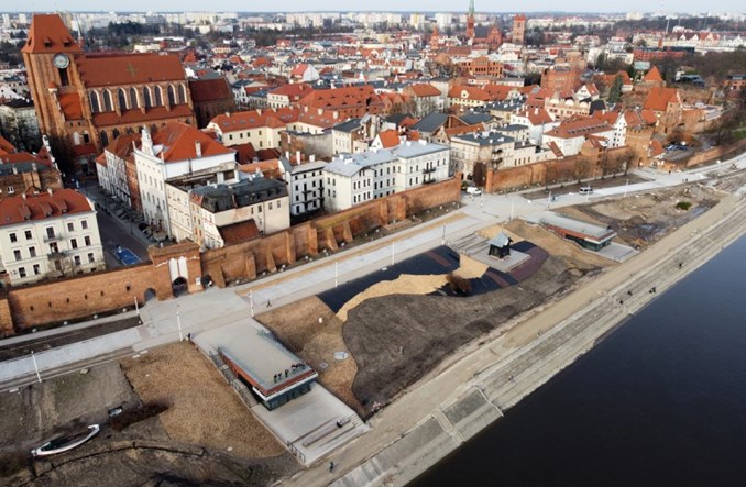 Toruń udostępnia Bulwar Filadelfijski partiami