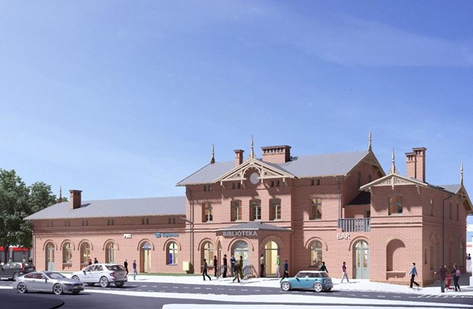 Rusza dworzec tymczasowy w Wejherowie