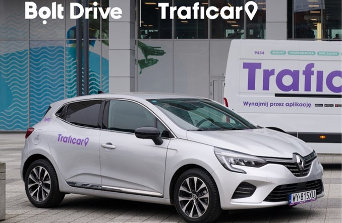Bolt oferuje carsharing we współpracy z Traficarem 