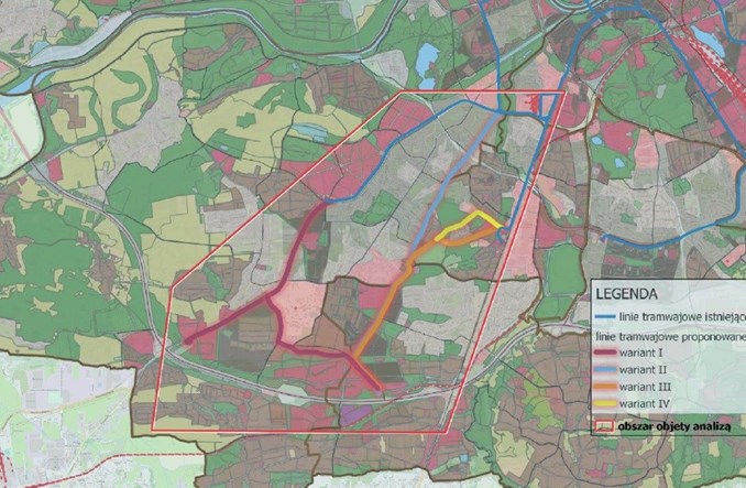 Kraków zleca wykonanie studium tramwaju do Os. Kliny