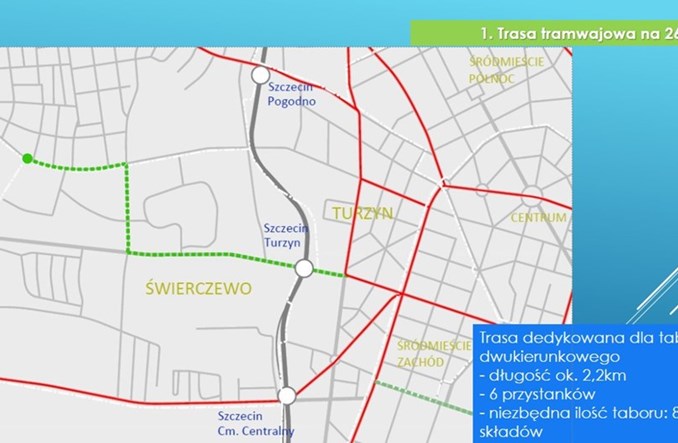 Szczecin ma plan na tramwaj do os. Kaliny