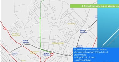 Szczecin i tramwaj na Warszewo