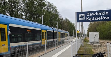 Zawiercie: Nowy przystanek Kądzielów jeszcze długo bez pociągów 