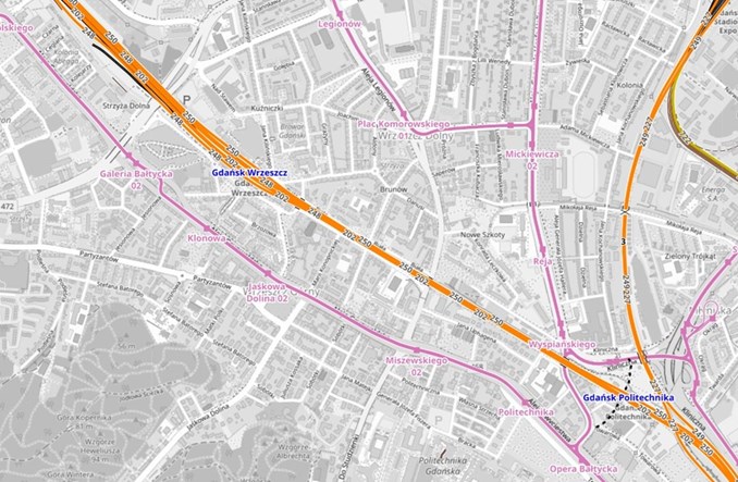 Gdańsk ma ofertę na projekt wydłużenia peronów tramwajowych we Wrzeszczu