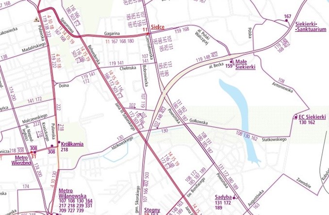 Warszawa: Jakie zmiany do Wilanowa? ZTM rusza z konsultacjami [schematy]