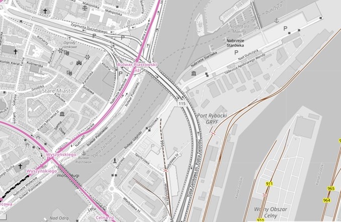 Szczecin myśli o nowej trasie tramwajowej przy Zamku