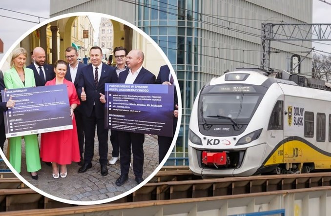 Wrocław: Z Urbancard koleją. Wraca wspólny bilet