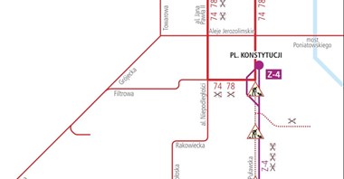 Warszawa: Od 29 lipca przerwa w ruchu tramwajów na Puławskiej i Spacerowej